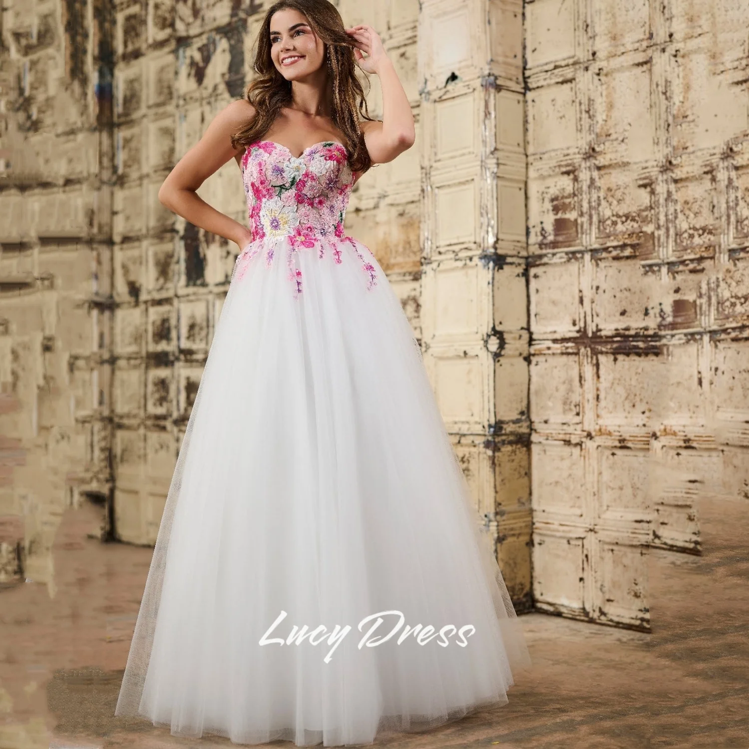 Lucy Customized Prom Dresses 2026 Luxury Party Dress vestido de novia wedding dresses bride платье на выпускной birthday dress
Lucy Customized Prom Dresses 2026 Luxury Party Dress vestido de novia wedding dresses bride платье на выпускной birthday dress