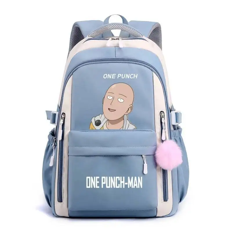 Anime Game Black Blue Pink Purple Red One Punch Man Student Teens School Bags Large Capacity Backpacks
Anime Game Black Blue Pink Purple Red One Punch Man Student Teens School Bags Large Capacity Backpacks
