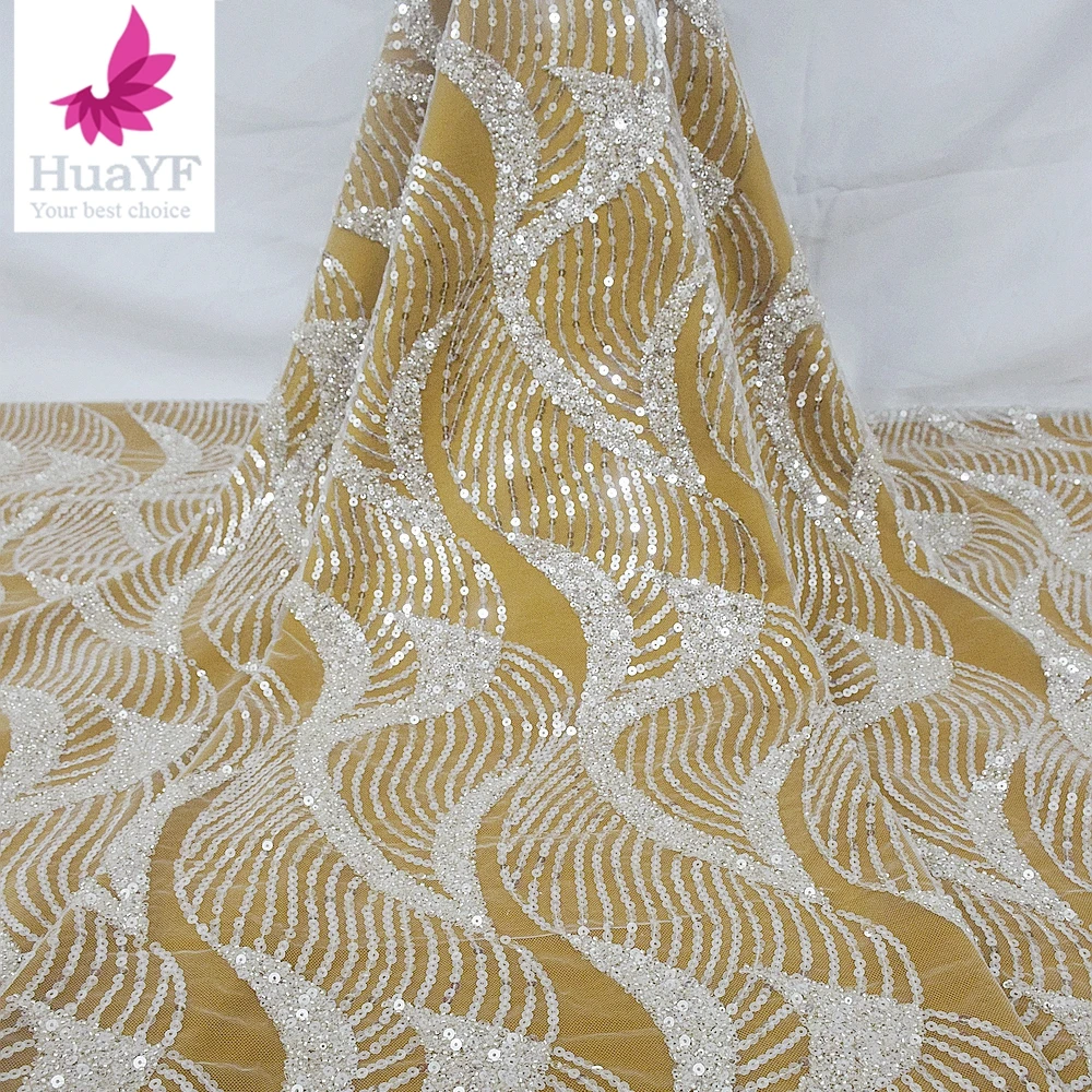 1Yard Lastest African 3D Beads Sequins Mesh Lace Material Multiple Colors Dress Fabric Women Clothing Factory Price HY1925
1Yard Lastest African 3D Beads Sequins Mesh Lace Material Multiple Colors Dress Fabric Women Clothing Factory Price HY1925