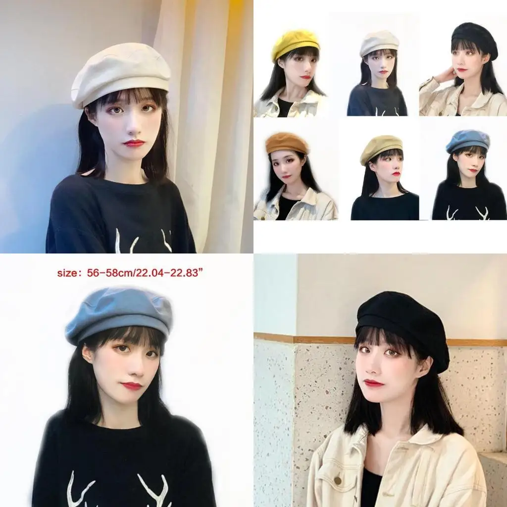 R1WE Women French Beanie Hat Vintage Painter Hat for Girls Lady Easy to Match Clothes Fashion Winter Warm Cap
R1WE Women French Beanie Hat Vintage Painter Hat for Girls Lady Easy to Match Clothes Fashion Winter Warm Cap