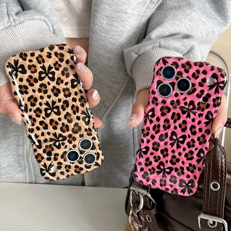 Sweet Sexy Cool Hot Leopard Print Bow Wave Art Phone Case For IPhone 17 16 15 14 Pro Max Case Cute Luxury Sweet Shockproof Cover
Sweet Sexy Cool Hot Leopard Print Bow Wave Art Phone Case For IPhone 17 16 15 14 Pro Max Case Cute Luxury Sweet Shockproof Cover