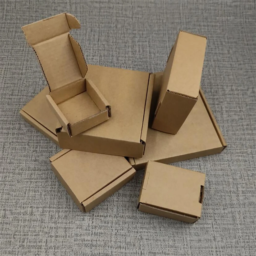 Kraft Corrugated Paper Box Size 10x10x4cm Brown Paper Boxes Kraft Corrugated Packaging Box 20 pcs
Kraft Corrugated Paper Box Size 10x10x4cm Brown Paper Boxes Kraft Corrugated Packaging Box 20 pcs