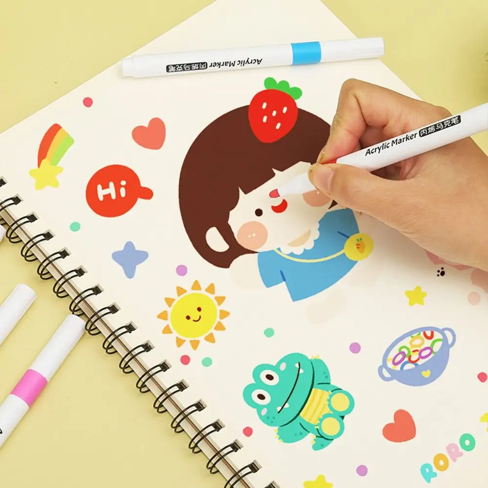 Waterproof 12/24/36/48/60 Colors Acrylic Marker Painting Drawing Art Painting Markers Pens DIY Crafts Graffiti
Waterproof 12/24/36/48/60 Colors Acrylic Marker Painting Drawing Art Painting Markers Pens DIY Crafts Graffiti