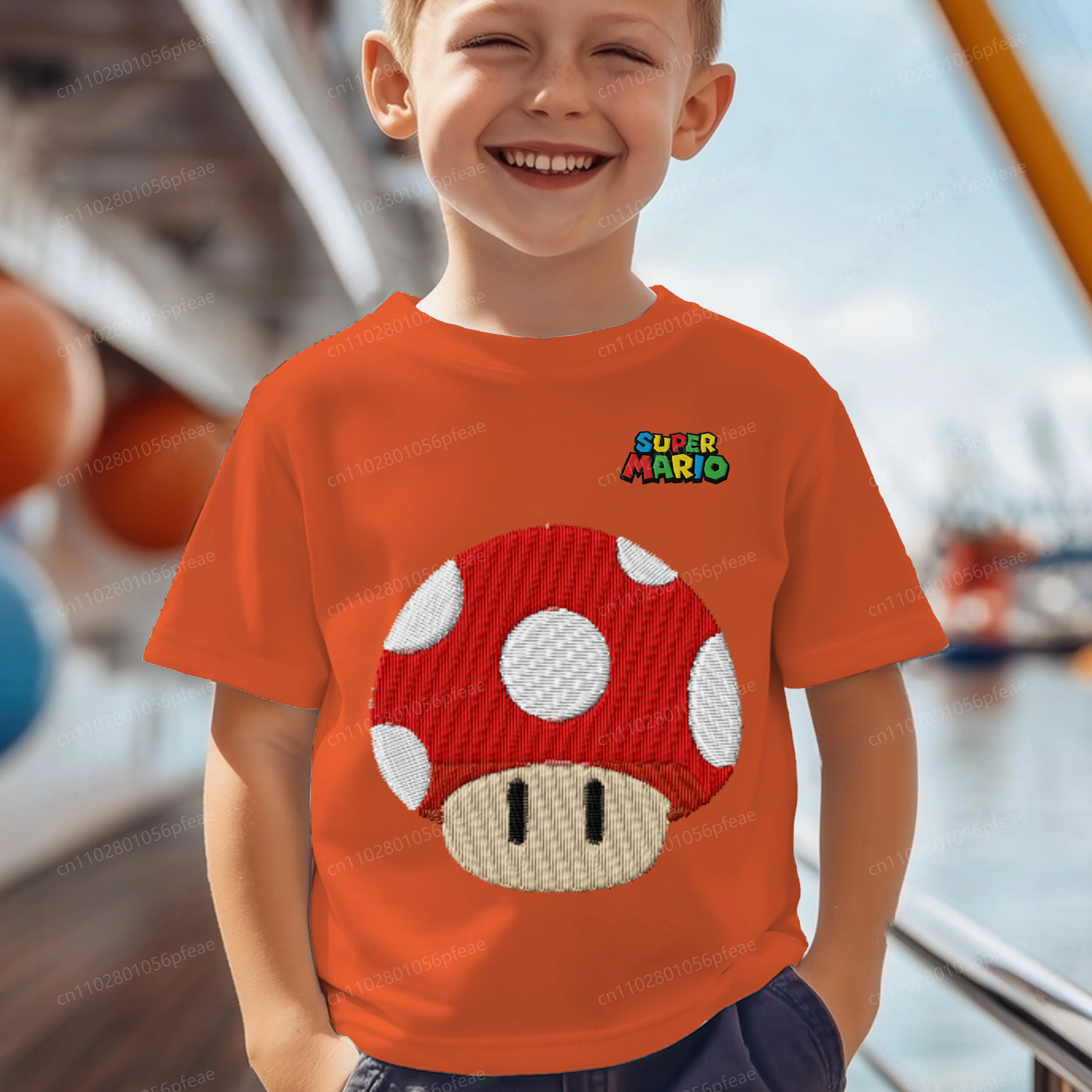 2025 Kids Clothes O-neck Embroidery Mario 3D Printing Pure Cotton Children Summer Seven Colors T-shirts for Boys Top Boy Texture
2025 Kids Clothes O-neck Embroidery Mario 3D Printing Pure Cotton Children Summer Seven Colors T-shirts for Boys Top Boy Texture