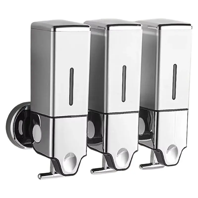 A67M-Shower Soap Dispenser 1500Ml Refillable Convenient Bathroom Wall Mount Shampoo Container Space Saving For RV B
A67M-Shower Soap Dispenser 1500Ml Refillable Convenient Bathroom Wall Mount Shampoo Container Space Saving For RV B