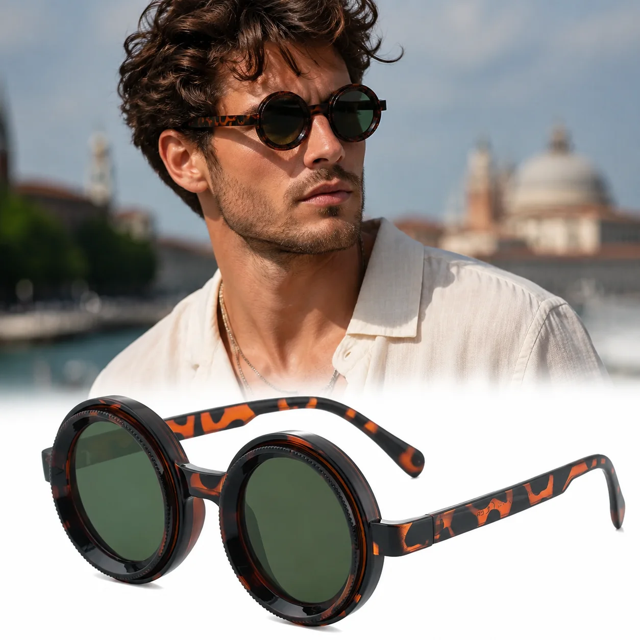 Unisex Adjustable Polarized Sunglasses Rotating Lenses UV Protection Driving Outdoor Sports Fashion Eyewear
Unisex Adjustable Polarized Sunglasses Rotating Lenses UV Protection Driving Outdoor Sports Fashion Eyewear