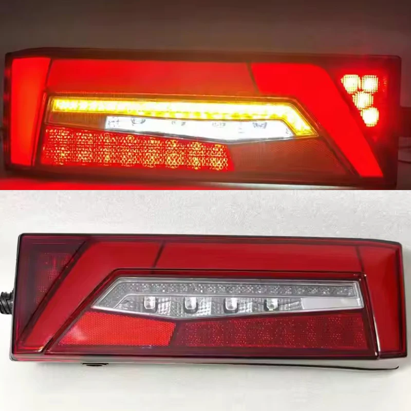 1PCS 24V LED Tail Lamp Fit For SCANIA R-series SCANIA L, P, G, R, S Rear Lamps Taillights 2860827 2860829
1PCS 24V LED Tail Lamp Fit For SCANIA R-series SCANIA L, P, G, R, S Rear Lamps Taillights 2860827 2860829