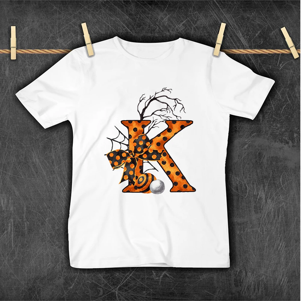 Fashion Europe Halloween Children's T-shirt Orange Letter Print Boys Girls Clothes Streetwear Autumn Kids T Shirt 3 To 12 Years
Fashion Europe Halloween Children's T-shirt Orange Letter Print Boys Girls Clothes Streetwear Autumn Kids T Shirt 3 To 12 Years
