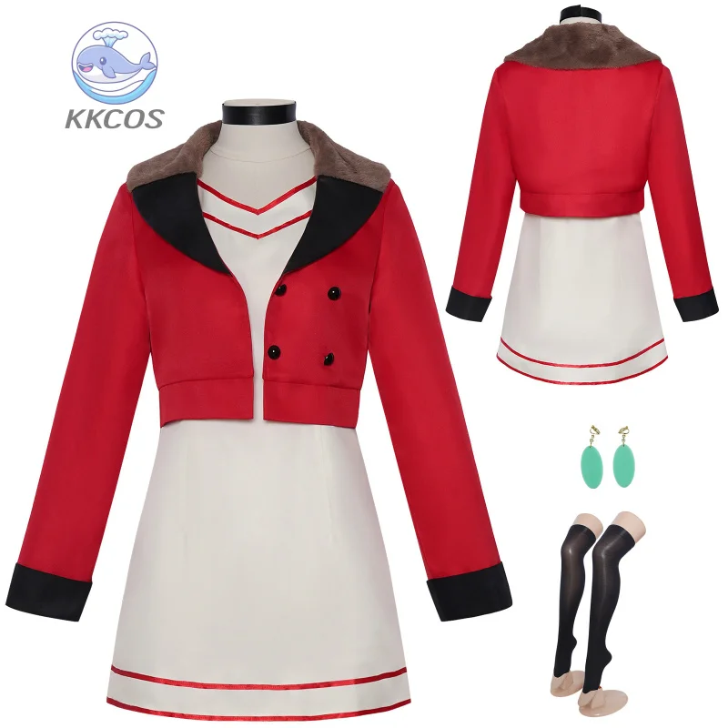 Anime Dandadan Momo Ayase Red Coat Dress Cosplay Costume Supernatural Battle Stage Performance Game Halloween KKCos
Anime Dandadan Momo Ayase Red Coat Dress Cosplay Costume Supernatural Battle Stage Performance Game Halloween KKCos