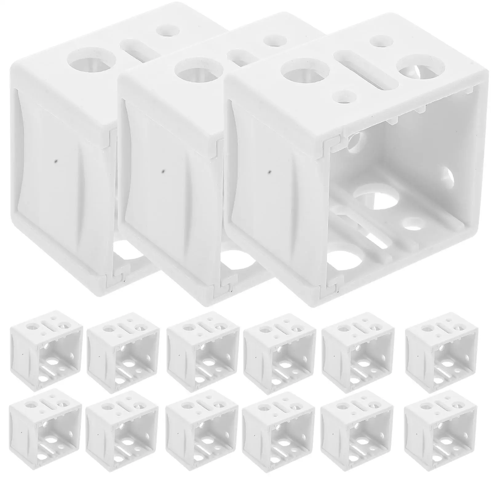30 Pcs Window Rail Bracket Brackets for Curtain Rods over Blinds Mini Fixing down Holders Mounting Shutters
30 Pcs Window Rail Bracket Brackets for Curtain Rods over Blinds Mini Fixing down Holders Mounting Shutters