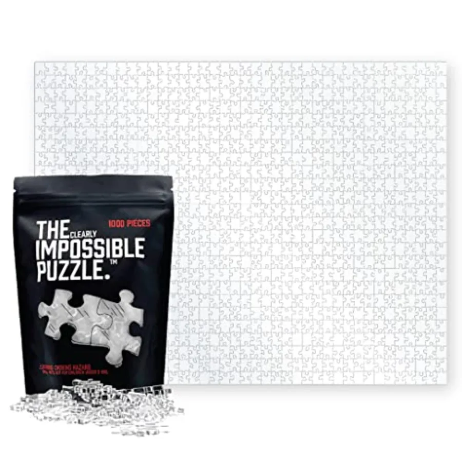 The Clearly Impossible Puzzle 100, 200, 500, 1000 Pieces Hard Puzzle for Adults Cool Difficult Puzzles Clear Hardest Puzzle - D
The Clearly Impossible Puzzle 100, 200, 500, 1000 Pieces Hard Puzzle for Adults Cool Difficult Puzzles Clear Hardest Puzzle - D