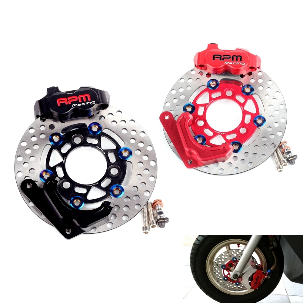Комплект передних дисковых тормозов для мотоцикла RPM, 82 мм, тормозной суппорт с кронштейном адаптера, диск 200 мм для Honda DIO50 AF18/27/28/ZX AF34/35
Комплект передних дисковых тормозов для мотоцикла RPM, 82 мм, тормозной суппорт с кронштейном адаптера, диск 200 мм для Honda DIO50 AF18/27/28/ZX AF34/35