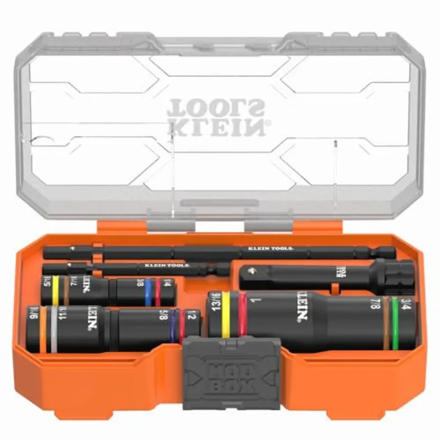 653QS KNECT Quad Socket, 12 Sizes in 3 Sockets, 4-in-1 Color Coded SAE Impact Rated, Heavy-Duty, 1/4- and 3/8-Inch Drive, 3-1/2
653QS KNECT Quad Socket, 12 Sizes in 3 Sockets, 4-in-1 Color Coded SAE Impact Rated, Heavy-Duty, 1/4- and 3/8-Inch Drive, 3-1/2