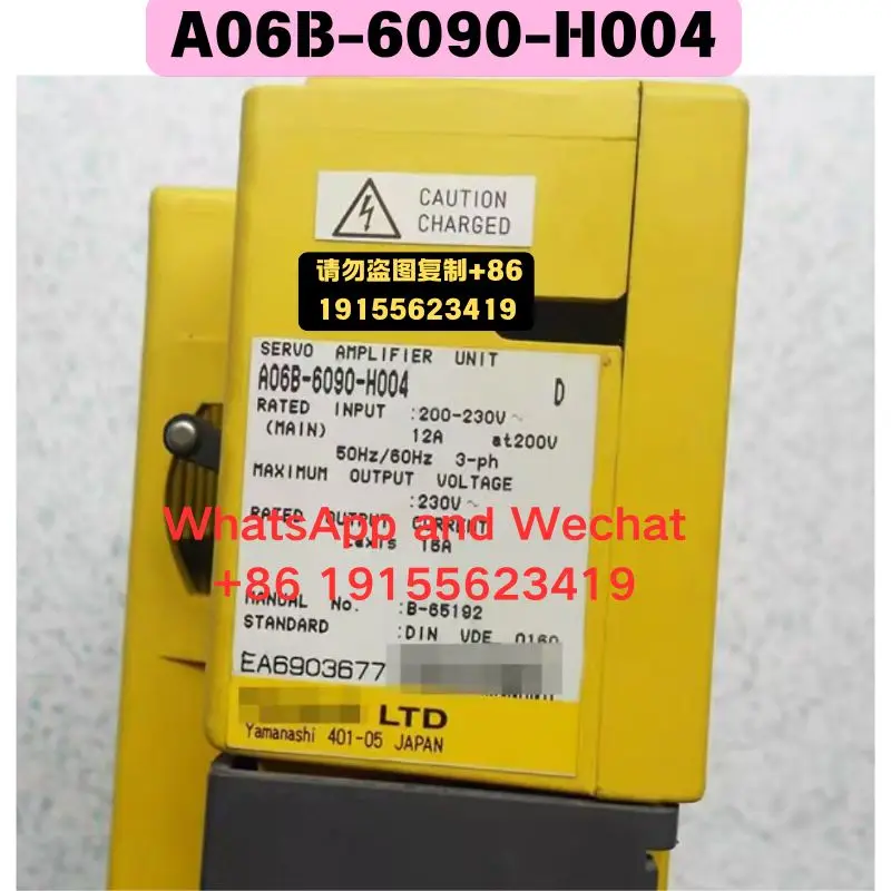 Б/у оригинальные разобранные детали A06B-6090-H004. Функциональный тест драйвера пройден. Быстрая доставка.
Б/у оригинальные разобранные детали A06B-6090-H004. Функциональный тест драйвера пройден. Быстрая доставка.