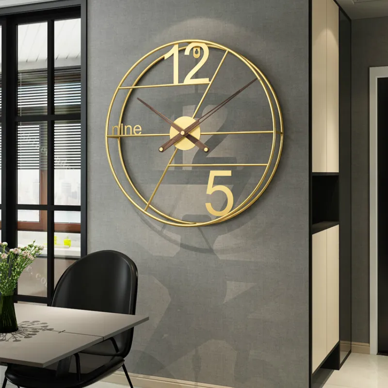 Nordic Minimalist Wall Clock Living Room Gold Oversized Big Wall Clock Modern Design Luxury Artistic Creative Home Watch W6C
Nordic Minimalist Wall Clock Living Room Gold Oversized Big Wall Clock Modern Design Luxury Artistic Creative Home Watch W6C