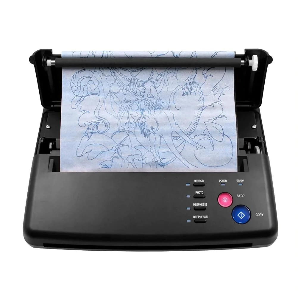 Stencil printer Thermal Copier Printer Black Transfer Stencil Machine Professional tattoo equipment Mini tattoo machine
Stencil printer Thermal Copier Printer Black Transfer Stencil Machine Professional tattoo equipment Mini tattoo machine