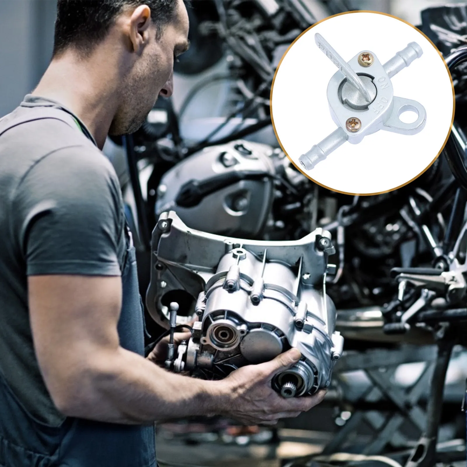 Комплект из 2 шт. железных запорных кранов для топливного бака генератора и мотоцикла
Комплект из 2 шт. железных запорных кранов для топливного бака генератора и мотоцикла