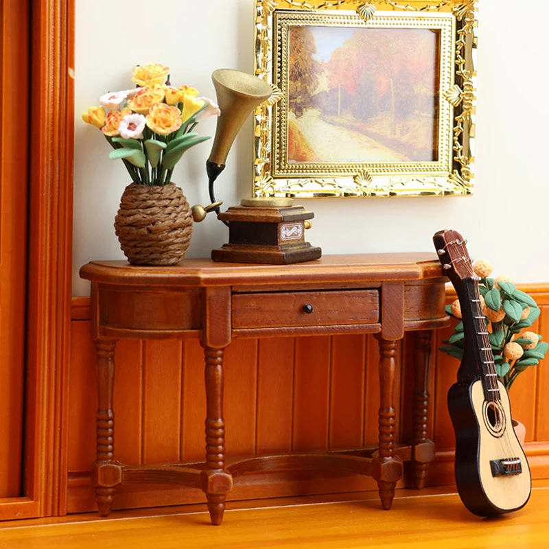 Home Model Decor Toy Doll House Accessories 1:12 Dollhouse Miniature Retro Half-side Table Sideboard Furniture
Home Model Decor Toy Doll House Accessories 1:12 Dollhouse Miniature Retro Half-side Table Sideboard Furniture
