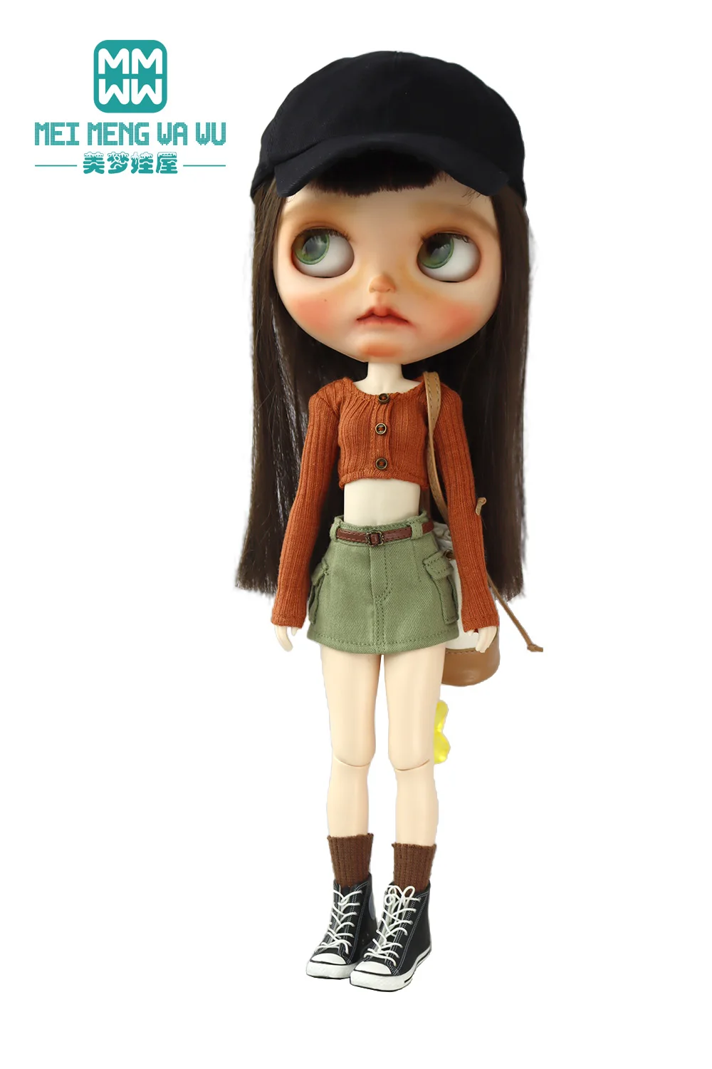 Clothes for doll Fashionable pleated skirts, sweaters 28cm Blyth Doll Clothes azon OB22 OB24 Toys Gift
Clothes for doll Fashionable pleated skirts, sweaters 28cm Blyth Doll Clothes azon OB22 OB24 Toys Gift