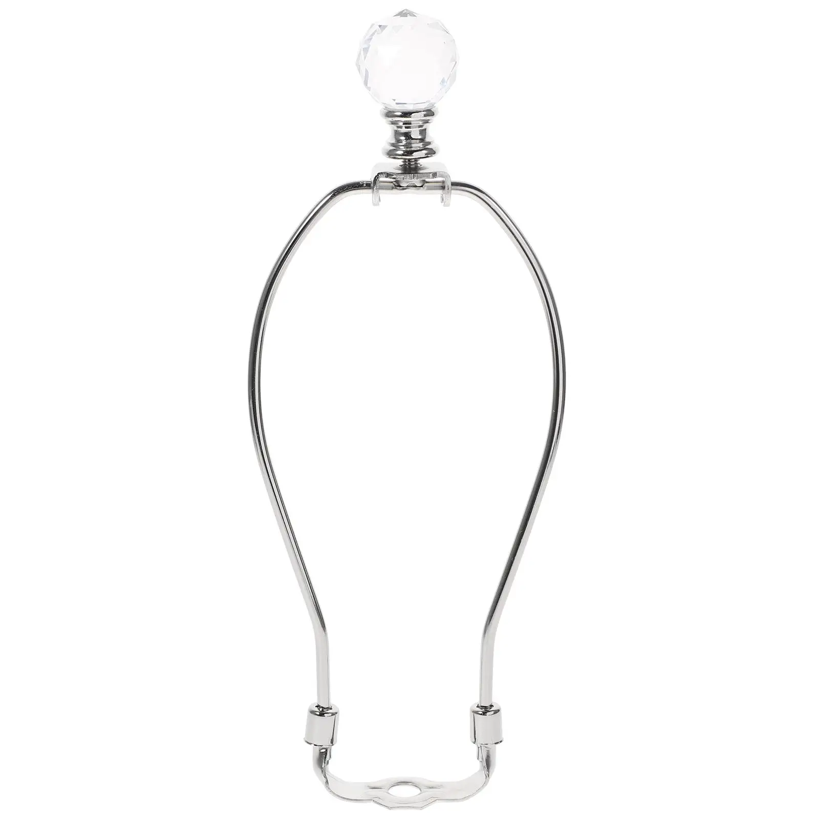 Crystal Lamp Hat Harp Stand Silver Polished Rust Proof Lamp Shade Holder Finials Parts for Table Desk Repair Heavy Duty Bracket
Crystal Lamp Hat Harp Stand Silver Polished Rust Proof Lamp Shade Holder Finials Parts for Table Desk Repair Heavy Duty Bracket