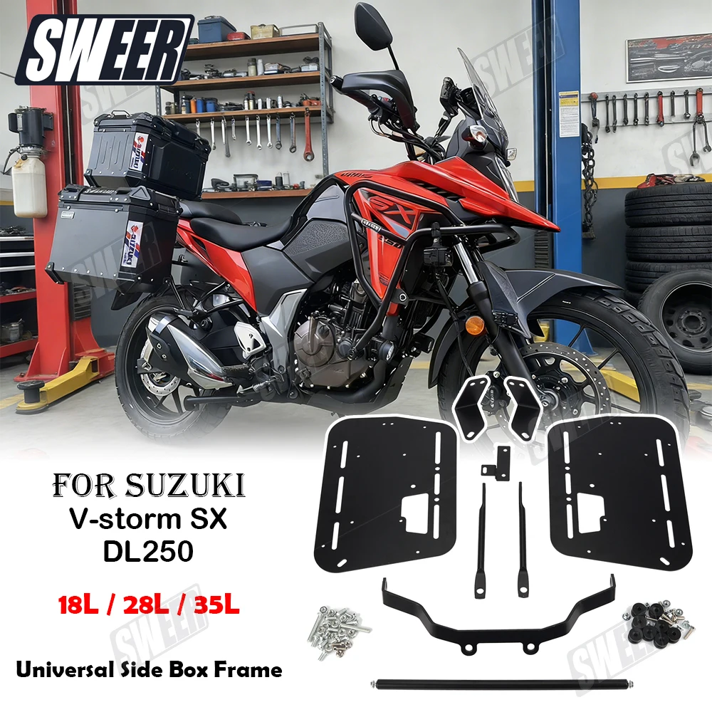 Для SUZUKI vstorm 250, кронштейн для боковой коробки, многофункциональный кронштейн для мотоцикла из алюминиевого сплава, универсальная рамка для боковой коробки, сделай сам, быстрая съемная
Для SUZUKI vstorm 250, кронштейн для боковой коробки, многофункциональный кронштейн для мотоцикла из алюминиевого сплава, универсальная рамка для боковой коробки, сделай сам, быстрая съемная