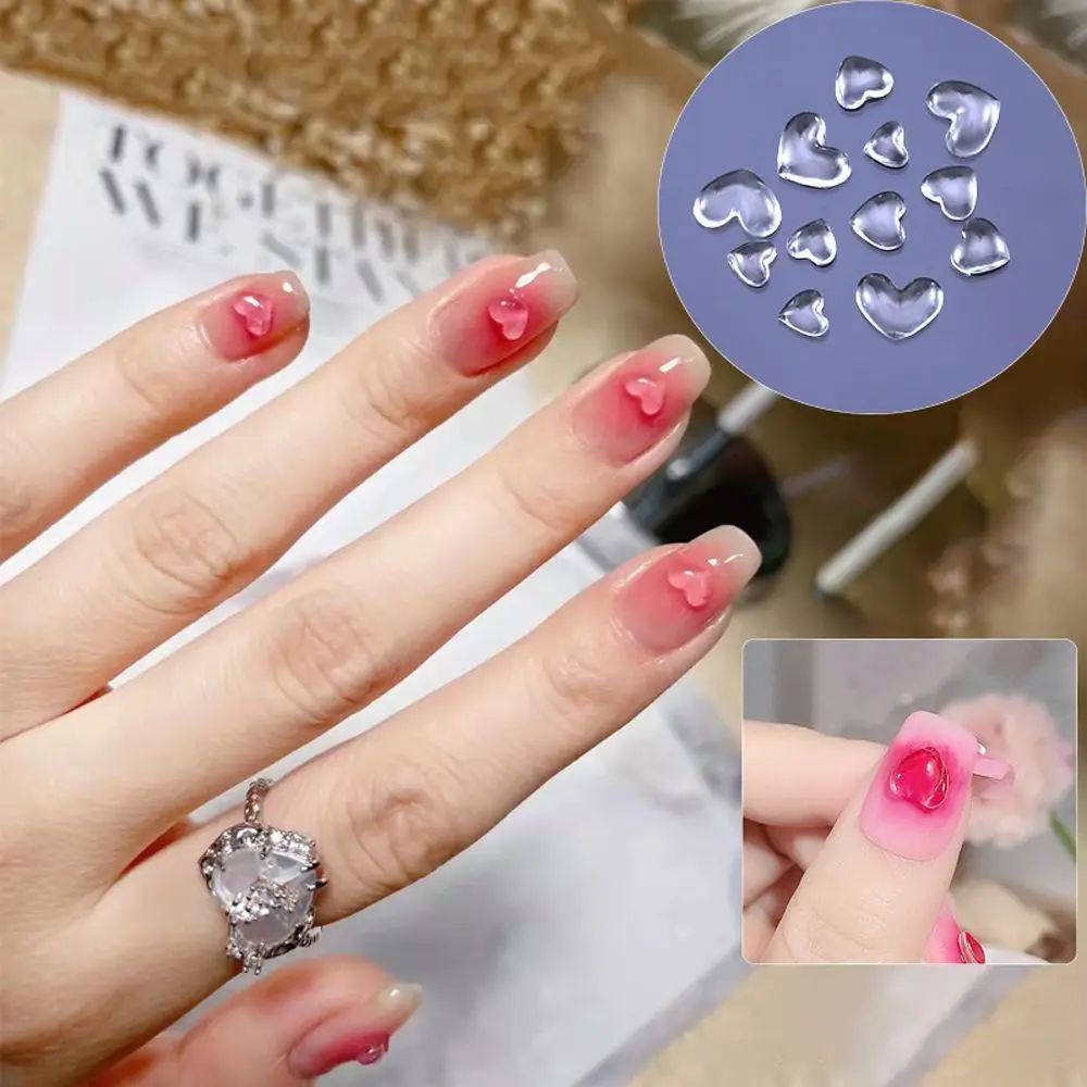 Crystal Love Heart Nail Rhinestone 3D Nail Art Decoration Manicure Accessories Nail Art Jewelry Transparent Heart Nail Charms
Crystal Love Heart Nail Rhinestone 3D Nail Art Decoration Manicure Accessories Nail Art Jewelry Transparent Heart Nail Charms
