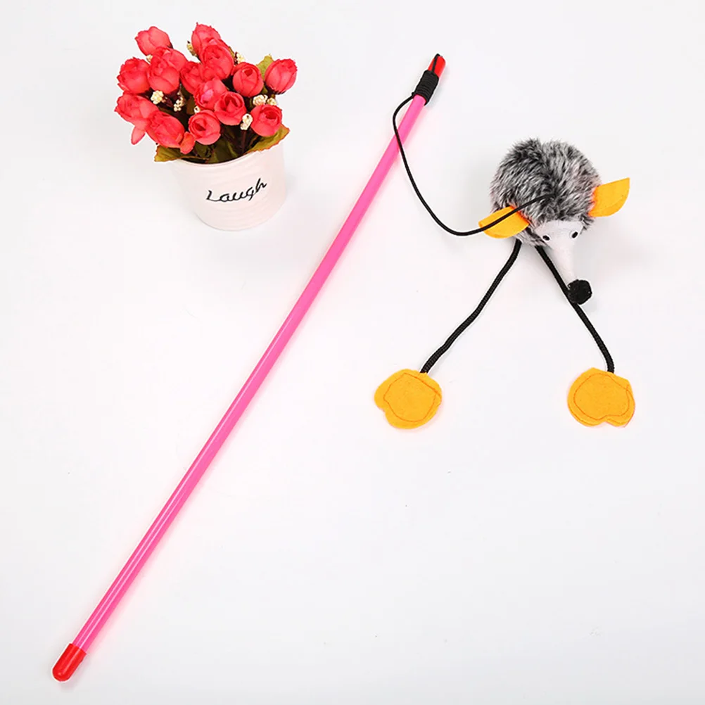1pcs Teaser Stick Interactive Mice For Kitten Training Play Exercise Fun Gift Cat Pet Cat Teaser Stick Supplies
1pcs Teaser Stick Interactive Mice For Kitten Training Play Exercise Fun Gift Cat Pet Cat Teaser Stick Supplies