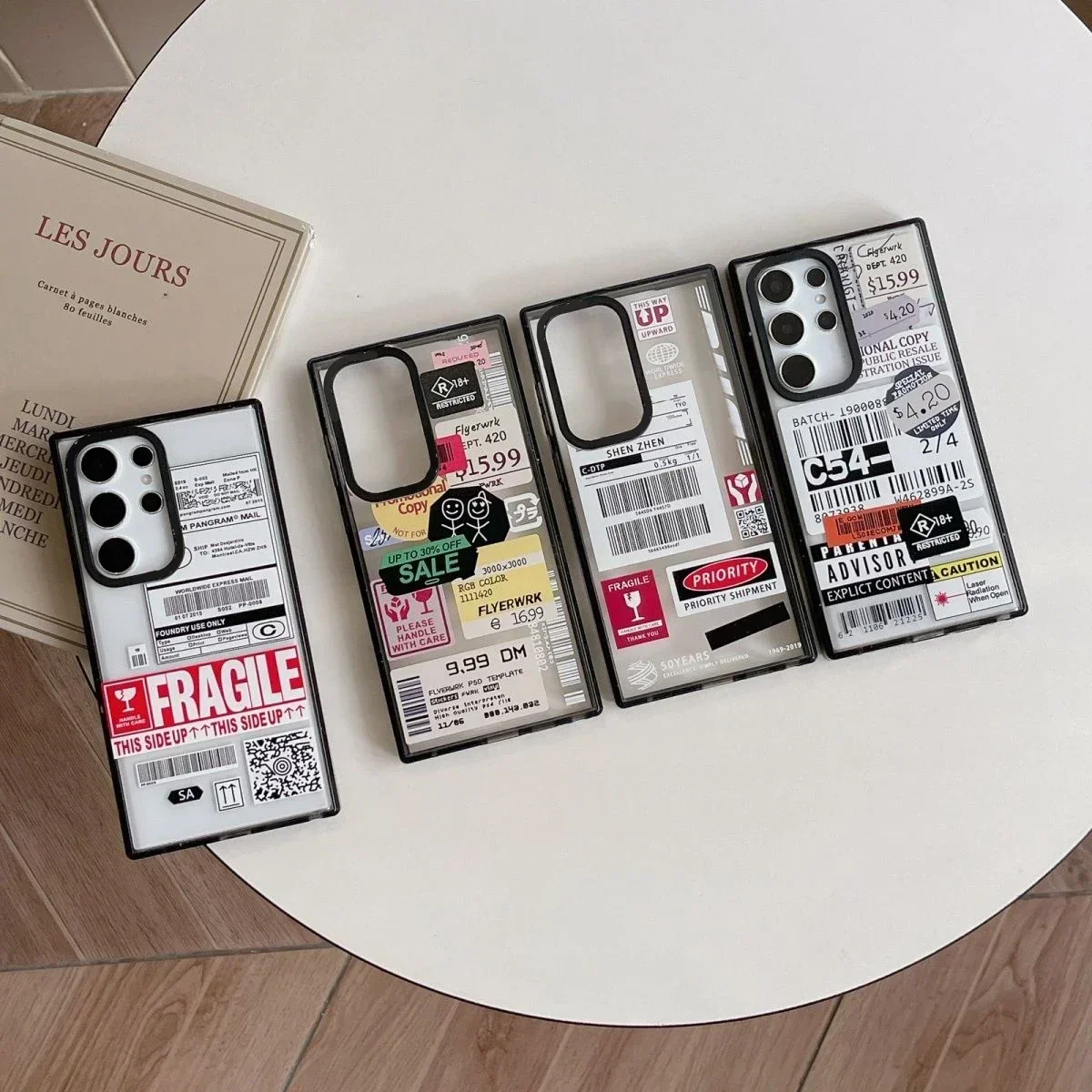 Logistics Label Acrylic Black Border Case for Samsung Galaxy S22 S23 S24 S25 Ultra S22+ S23+ S24 Plus Cover Protective Shell
Logistics Label Acrylic Black Border Case for Samsung Galaxy S22 S23 S24 S25 Ultra S22+ S23+ S24 Plus Cover Protective Shell