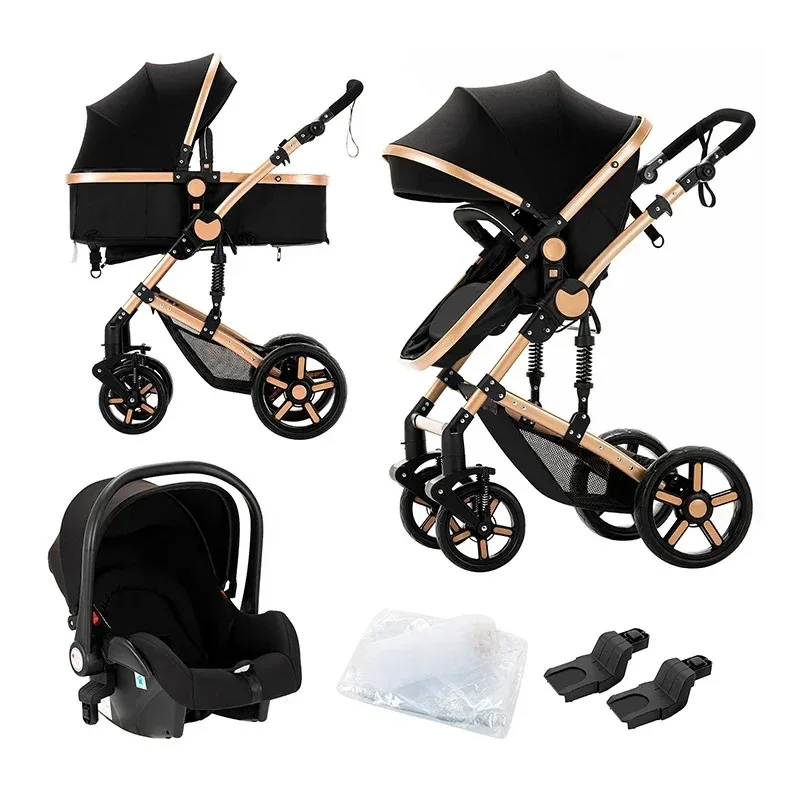 High quality newborn Lightweight Baby Stroller Folding Cart Comfort Baby Stroller 3 in 1 Child Safety Seat With ISOfix
High quality newborn Lightweight Baby Stroller Folding Cart Comfort Baby Stroller 3 in 1 Child Safety Seat With ISOfix