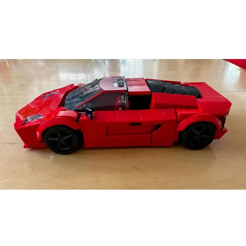 MOC-149528 Red Classic LP700-4 Суперкар Гоночная кирпичная модель 291 PartsMOC Креативные игрушки для мальчиков и детей на день рождения
MOC-149528 Red Classic LP700-4 Суперкар Гоночная кирпичная модель 291 PartsMOC Креативные игрушки для мальчиков и детей на день рождения