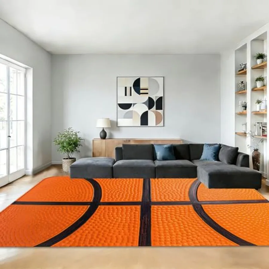 Washable Area Rugs 5x7Sports Ball Themed Area Rug for Living Room Bedroom Indoor Non-Slip Large Throw Carpet for Kitchen Entryw
Washable Area Rugs 5x7Sports Ball Themed Area Rug for Living Room Bedroom Indoor Non-Slip Large Throw Carpet for Kitchen Entryw