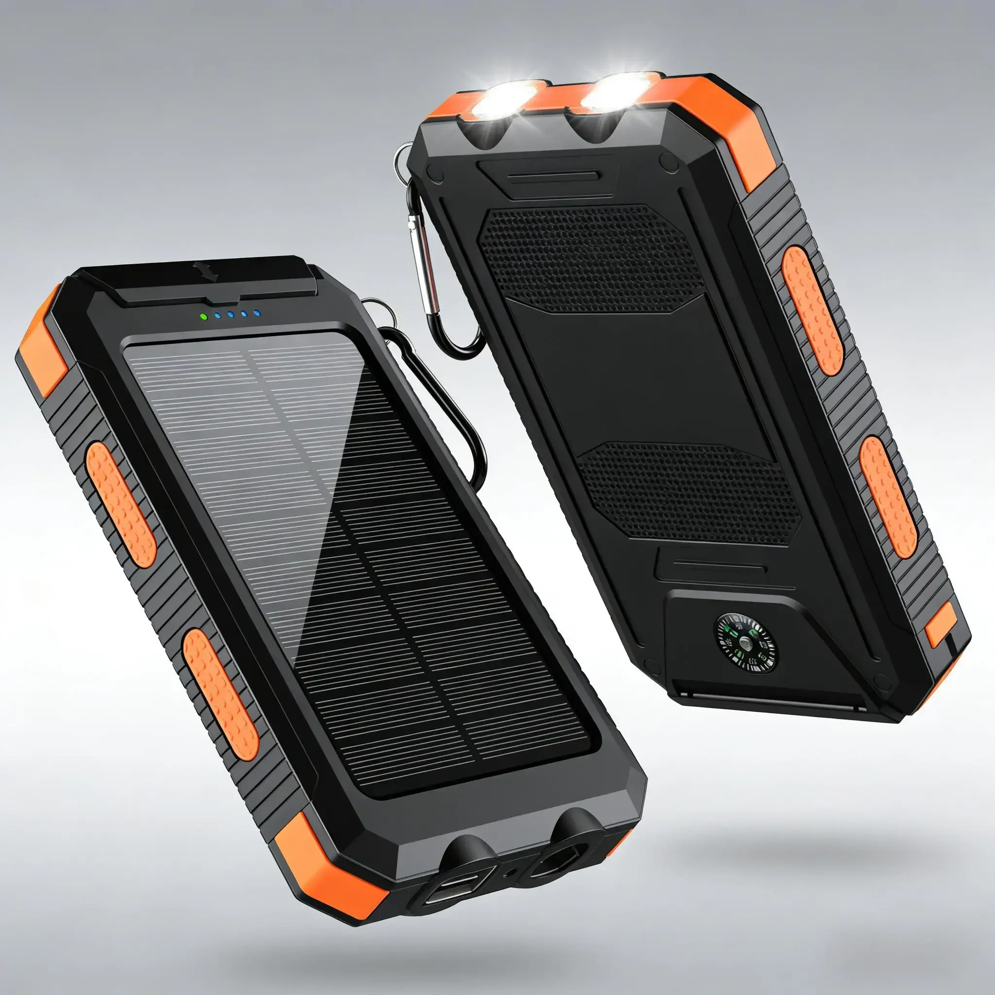 Солнечная батарея 10000 мАч, быстрая зарядка, уличный светодиодный фонарик, компас, зарядное устройство для кемпинга, пешего туризма, выживания
Солнечная батарея 10000 мАч, быстрая зарядка, уличный светодиодный фонарик, компас, зарядное устройство для кемпинга, пешего туризма, выживания