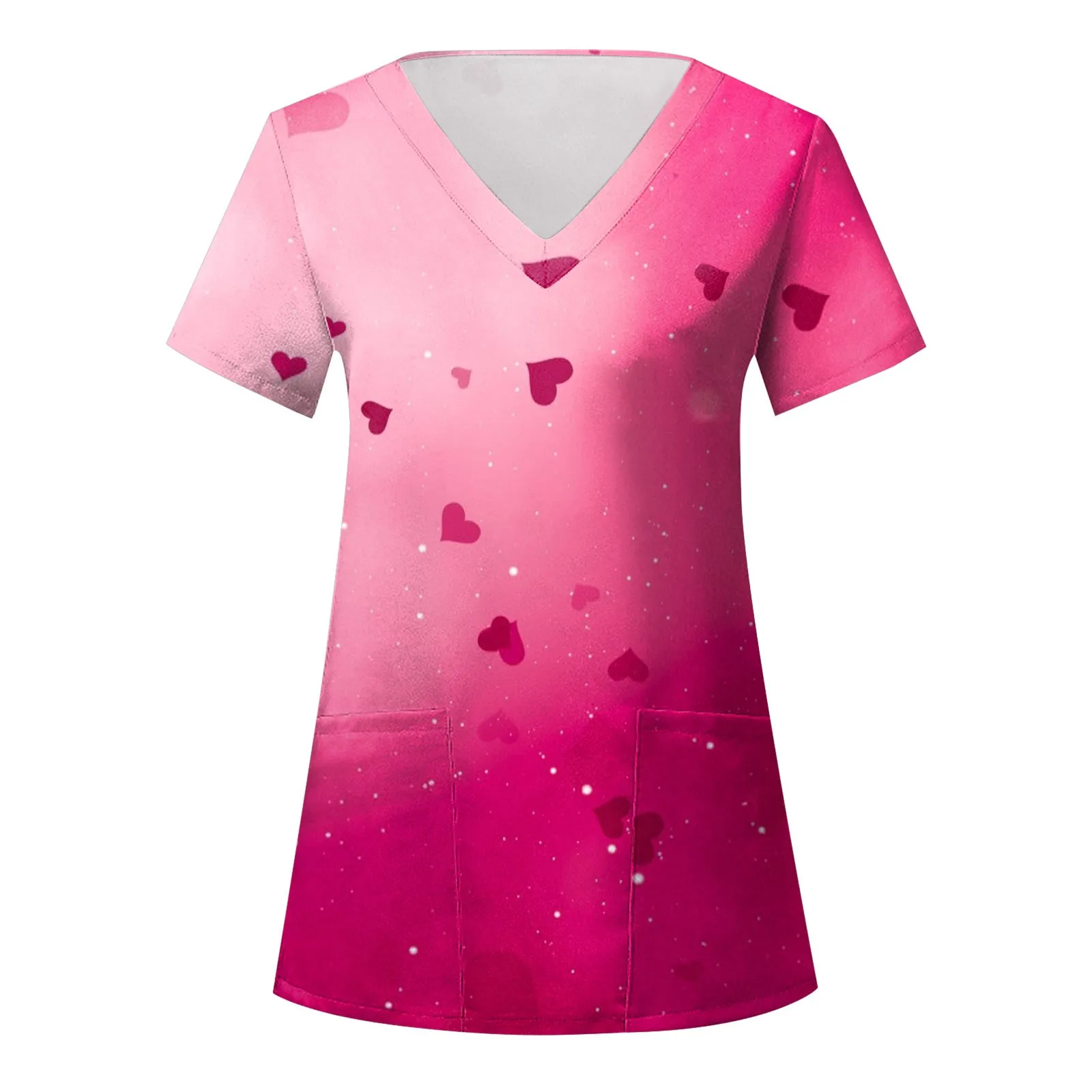 Valentine Day Nurse Uniform Women Heart Love Print Medical Scrubs Working Short Sleeve Uniform Blouse Scrubs Nursing Working
Valentine Day Nurse Uniform Women Heart Love Print Medical Scrubs Working Short Sleeve Uniform Blouse Scrubs Nursing Working