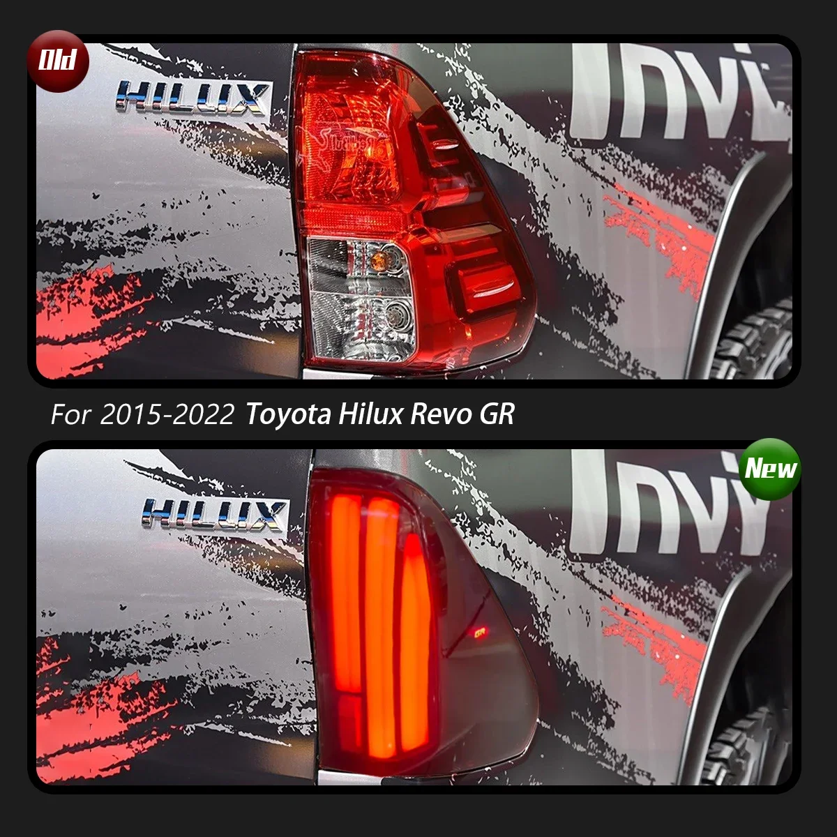 Автомобильные фары для Toyota Hilux Revo GR, задний фонарь 2015-2022, светодиодный проектор, задний фонарь, дневные ходовые огни, автомобильные аксессуары
Автомобильные фары для Toyota Hilux Revo GR, задний фонарь 2015-2022, светодиодный проектор, задний фонарь, дневные ходовые огни, автомобильные аксессуары