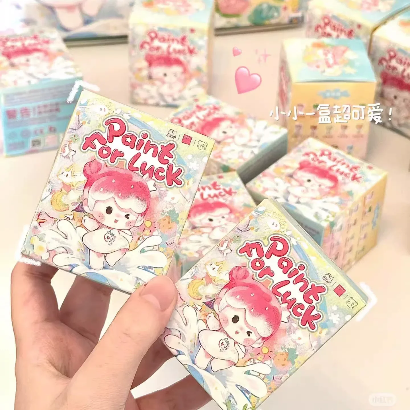 Yoyo Mini Blind Box Paint For Luck Series Cute Collectible Trendy Toy Figure Desktop Ornament For Desk Display Adult Collection
Yoyo Mini Blind Box Paint For Luck Series Cute Collectible Trendy Toy Figure Desktop Ornament For Desk Display Adult Collection
