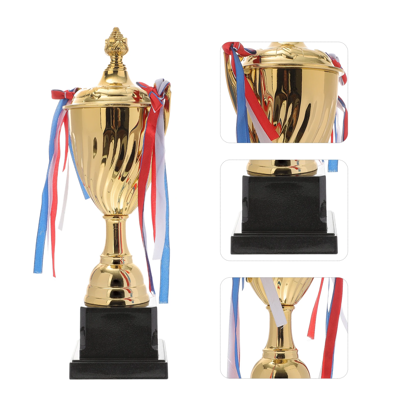Metal Trophy Sports Competition Game Basketball Football Awards Trophies Plastic Base Golden Cup Design Honor Great Efforts
Metal Trophy Sports Competition Game Basketball Football Awards Trophies Plastic Base Golden Cup Design Honor Great Efforts