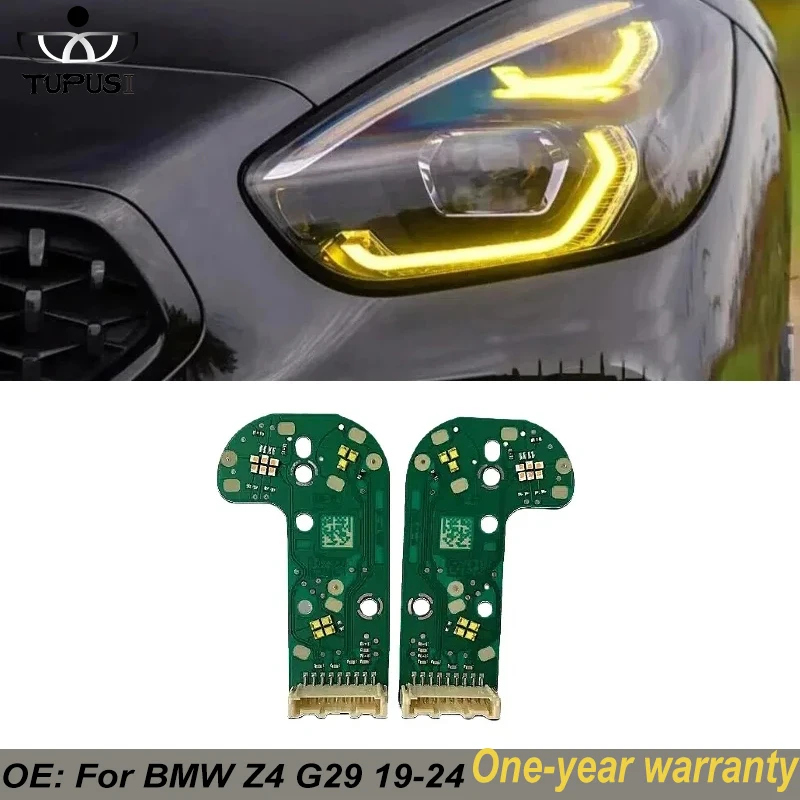 Yellow DRL Boards for BMW Z4 G29 2019 2020 2021 2022 2023 2024 Angel Eye LED Headlight Daytime Running Light Turn signal Module
Yellow DRL Boards for BMW Z4 G29 2019 2020 2021 2022 2023 2024 Angel Eye LED Headlight Daytime Running Light Turn signal Module