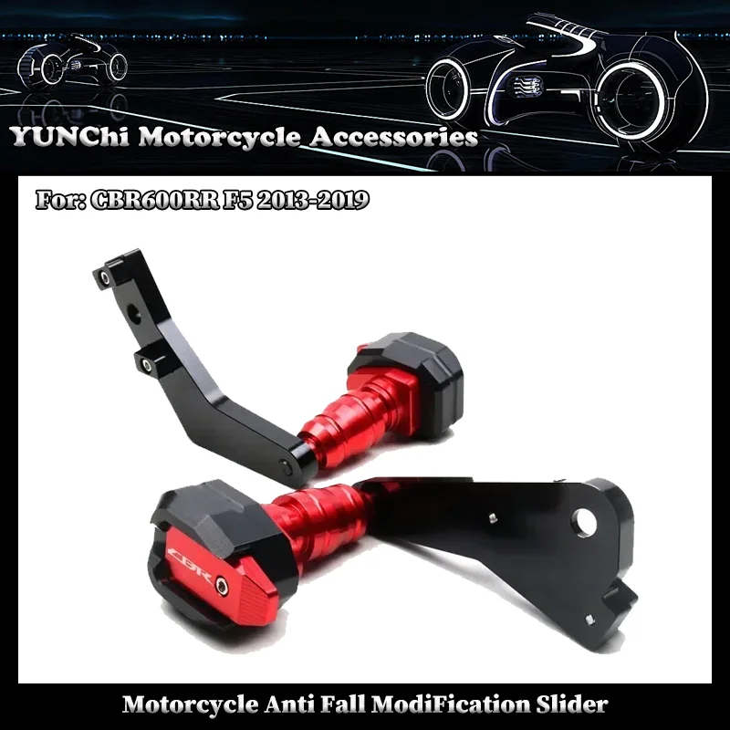 Для HONDA CBR600RR CBR 600RR F5 2013-2019 2018, защитная рамка для мотоцикла, слайдер, обтекатель, защита от ударов
Для HONDA CBR600RR CBR 600RR F5 2013-2019 2018, защитная рамка для мотоцикла, слайдер, обтекатель, защита от ударов