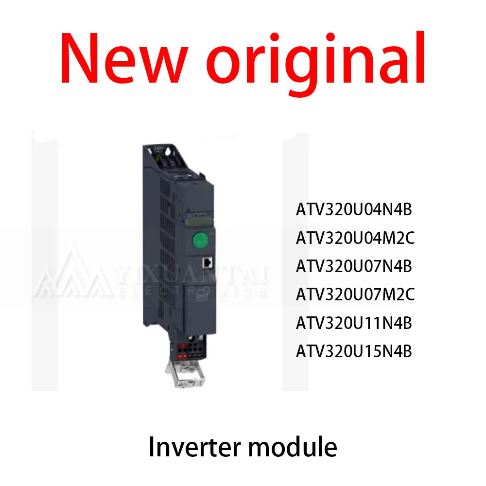 1Pcs/Lot New original ATV320U04N4B ATV320U04M2C ATV320U07N4B ATV320U07M2C ATV320U11N4B ATV320U15N4B Inverter module
1Pcs/Lot New original ATV320U04N4B ATV320U04M2C ATV320U07N4B ATV320U07M2C ATV320U11N4B ATV320U15N4B Inverter module