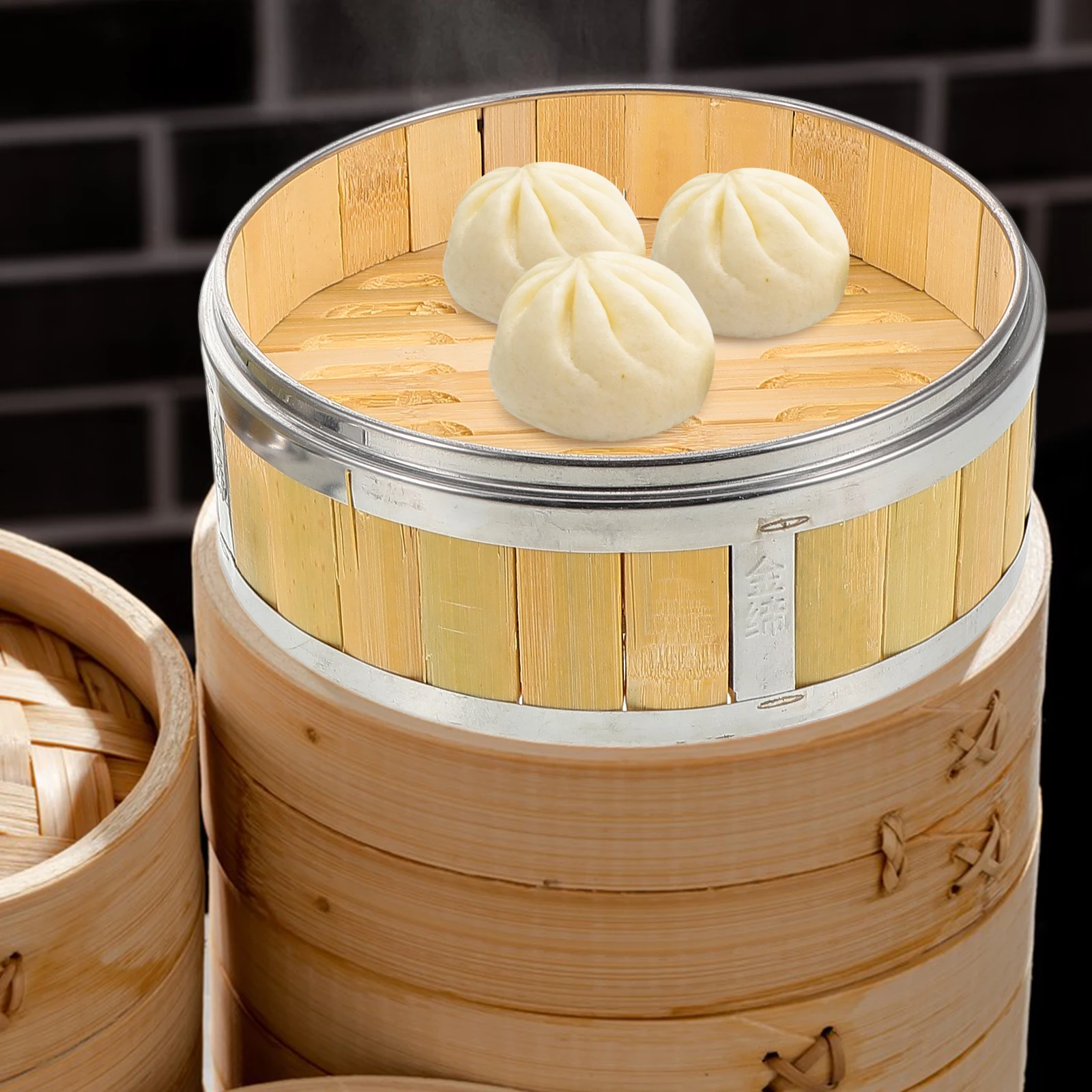 18Cm Wooden Steamer Basket Traditional Chinese Bamboo Steamers For Dim Sum Fish Chicken Sticky Rice Home Kitchen 
18Cm Wooden Steamer Basket Traditional Chinese Bamboo Steamers For Dim Sum Fish Chicken Sticky Rice Home Kitchen