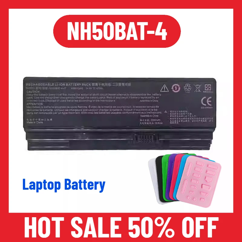 3000mAh for Shenzhou God of War Z7-CT5NA G8-CT7NA G7-ct7na NH50BAT-4 Laptop Battery
3000mAh for Shenzhou God of War Z7-CT5NA G8-CT7NA G7-ct7na NH50BAT-4 Laptop Battery