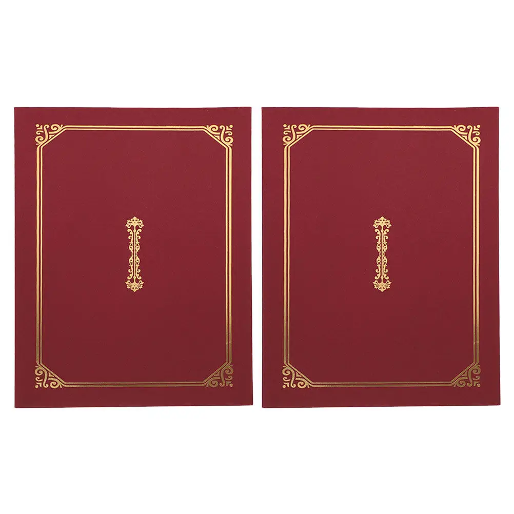 2Pcs A4 Certificate Holders Sturdy Diploma Covers for Graduation Awards Presentations Document Protector Folder for Degrees
2Pcs A4 Certificate Holders Sturdy Diploma Covers for Graduation Awards Presentations Document Protector Folder for Degrees
