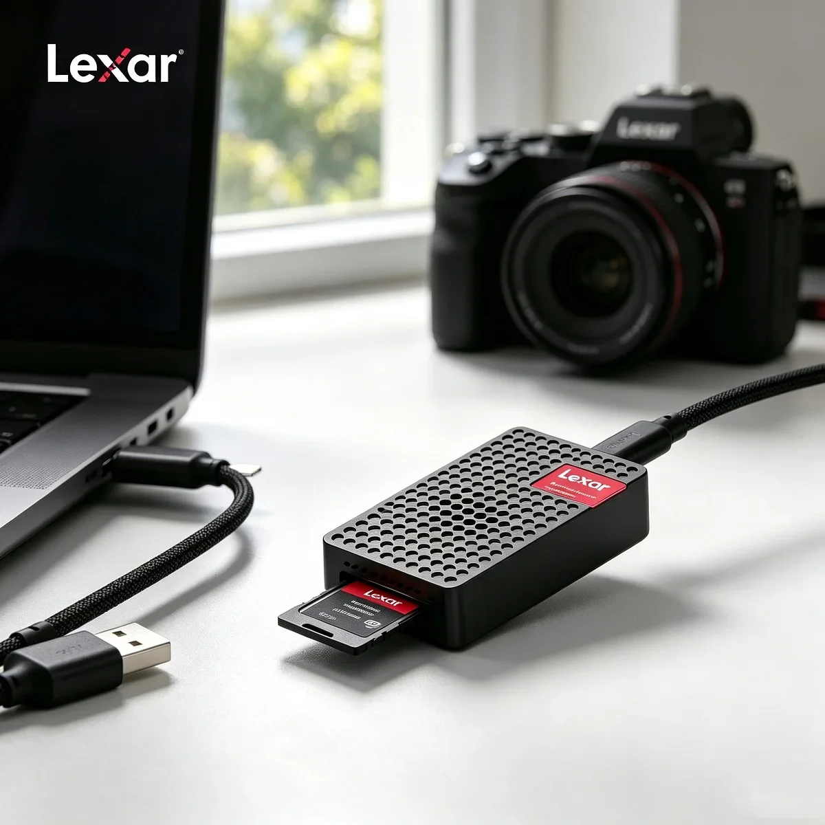 Lexar USB-C USB-A MicroSD Express Card Reader RW540 USB3.2 GEN2 Read Speed up to 900MB/s Professional Reader Reading /Lecture
Lexar USB-C USB-A MicroSD Express Card Reader RW540 USB3.2 GEN2 Read Speed up to 900MB/s Professional Reader Reading /Lecture
