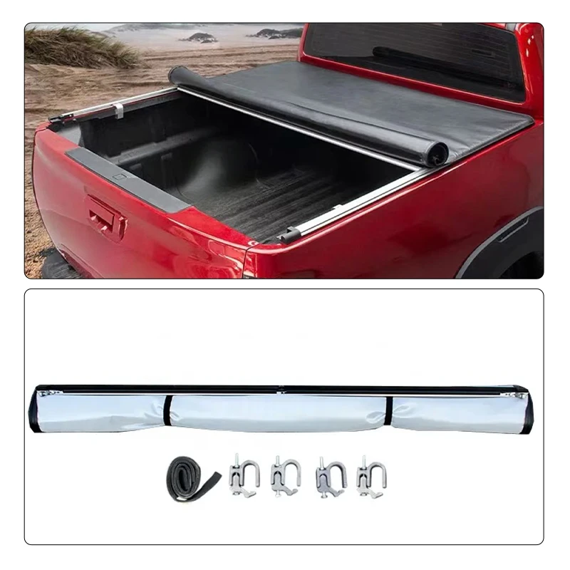 Custom Fit Durable Waterproof Soft Tonneau Cover for F150, Chevy Silverado and Ram 1500 Pickup Trucks
Custom Fit Durable Waterproof Soft Tonneau Cover for F150, Chevy Silverado and Ram 1500 Pickup Trucks