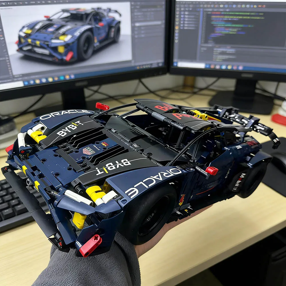 Конструктор MOC 1482 детали: Техническая модель гоночного автомобиля GT RB20. Набор для сборки. Подарок на праздник/вечеринку.
Конструктор MOC 1482 детали: Техническая модель гоночного автомобиля GT RB20. Набор для сборки. Подарок на праздник/вечеринку.