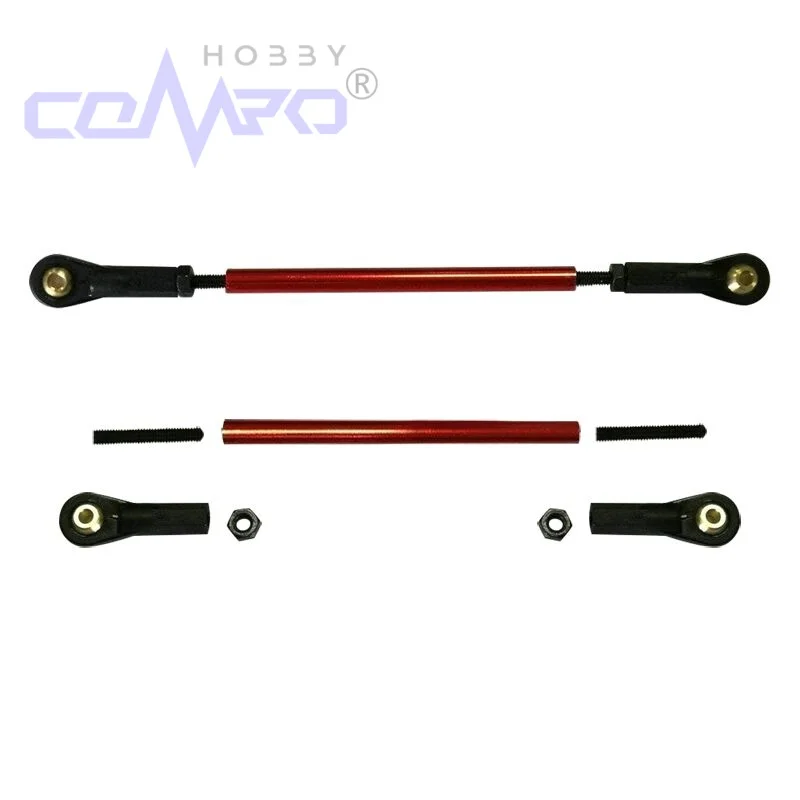 1 Set 107-135mm Adjustable Steering Tie Rod With Metal Ball Joint M3 Bolt For RC Airplane Model Parts Accessory
1 Set 107-135mm Adjustable Steering Tie Rod With Metal Ball Joint M3 Bolt For RC Airplane Model Parts Accessory