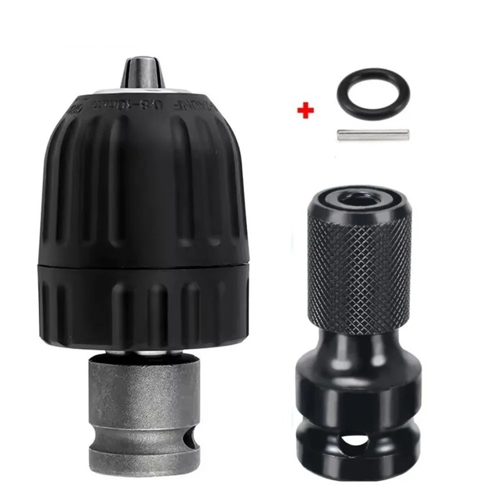 1 2 To 1 4 Hex Socket Adapter 50 *23*18mm Approx. Keyless Drill Chuck Set Clamp 3 8-24UNF Mount Metal Construction
1 2 To 1 4 Hex Socket Adapter 50 *23*18mm Approx. Keyless Drill Chuck Set Clamp 3 8-24UNF Mount Metal Construction