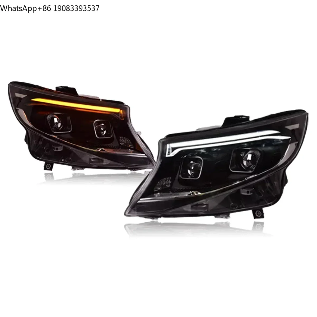 Car Head Lamp Assembly for Benz Vito W447 2016-2023 Upgrade Modified to NEW LED Dynamic Turn Signal Car LED Headlight Assembly
Car Head Lamp Assembly for Benz Vito W447 2016-2023 Upgrade Modified to NEW LED Dynamic Turn Signal Car LED Headlight Assembly