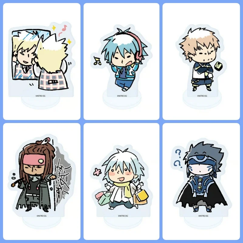 10cm NITRO CHiRAL Acrylic mini Stand keychain Plate Cosplay Prop Decor Cartoons Togainu no Chi/Slow Damage Gifts
10cm NITRO CHiRAL Acrylic mini Stand keychain Plate Cosplay Prop Decor Cartoons Togainu no Chi/Slow Damage Gifts