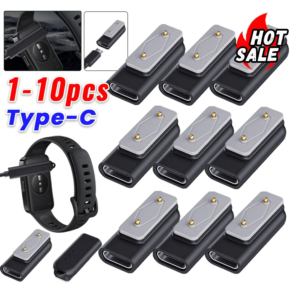 Charging Cable Converter Right Angle Type C Adapter Watch Charger Magnetic for Samsung Galaxy Fit 3/Huawei Watch Fit 3 2
Charging Cable Converter Right Angle Type C Adapter Watch Charger Magnetic for Samsung Galaxy Fit 3/Huawei Watch Fit 3 2